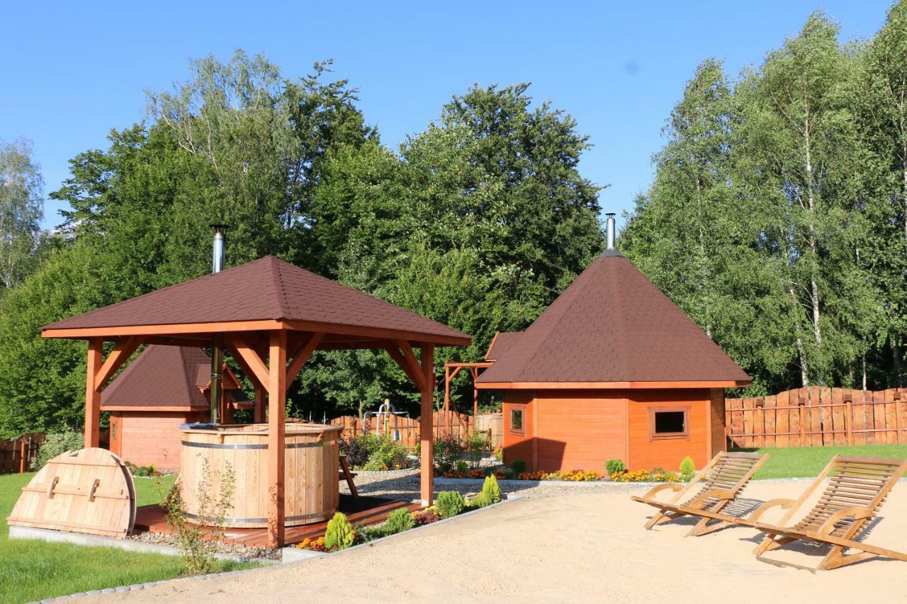 Lechów Siedlisko Carownica Family & Wellnessヴィラ エクステリア 写真